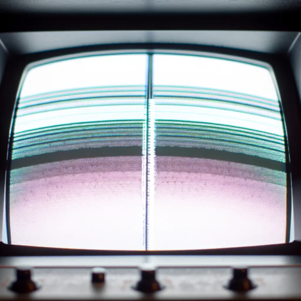 Pixel-Perfect CRT – makro zdjęcie