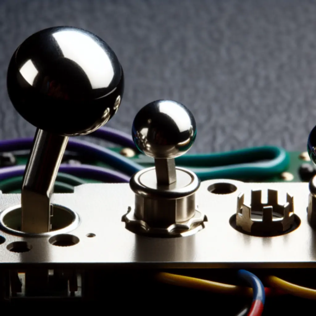 OEM-Grade Joysticks – makro zdjęcie