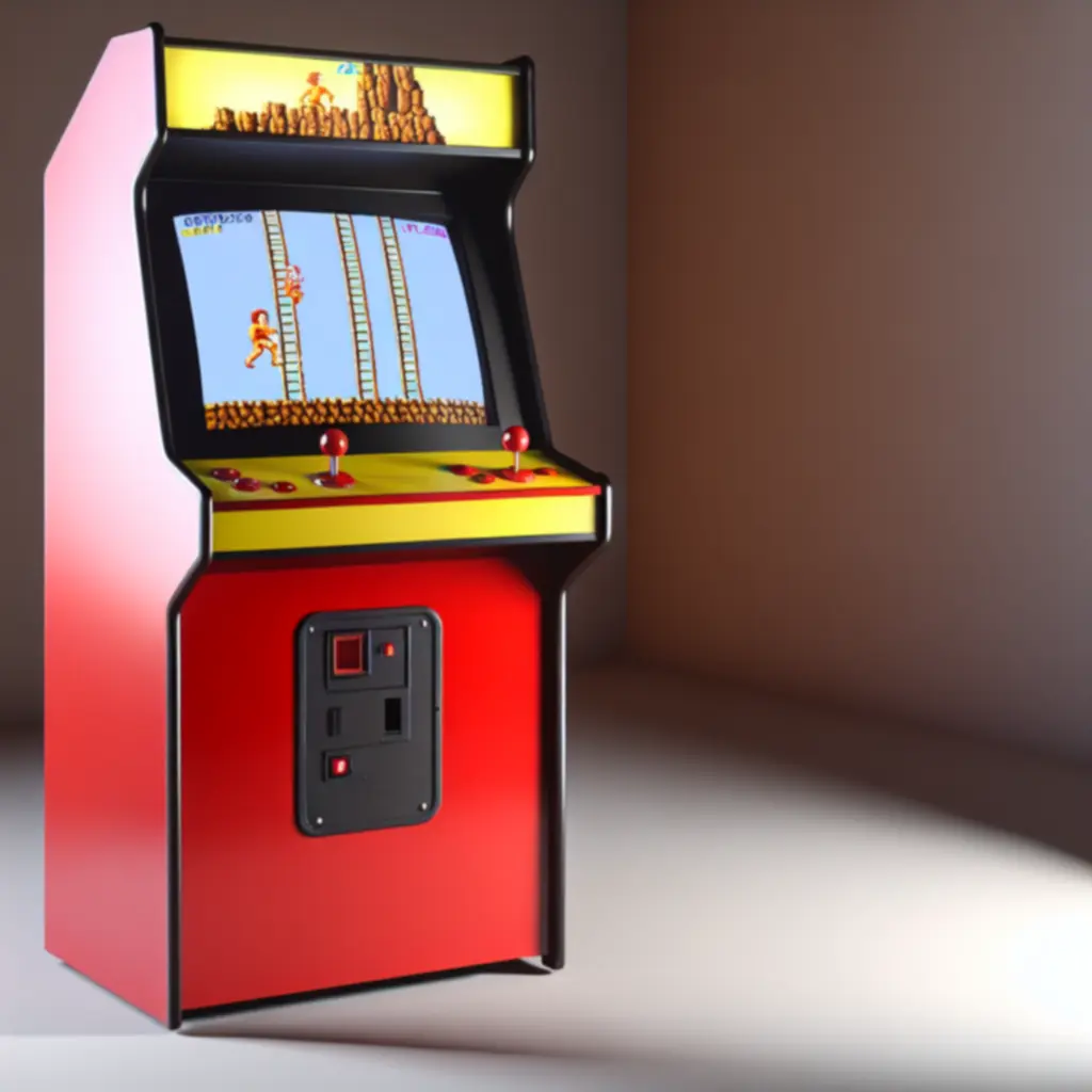 Restored Donkey Kong Cabinet