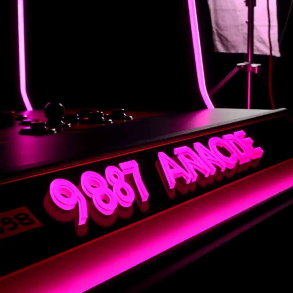 Sega Hot Pink – neon marquee