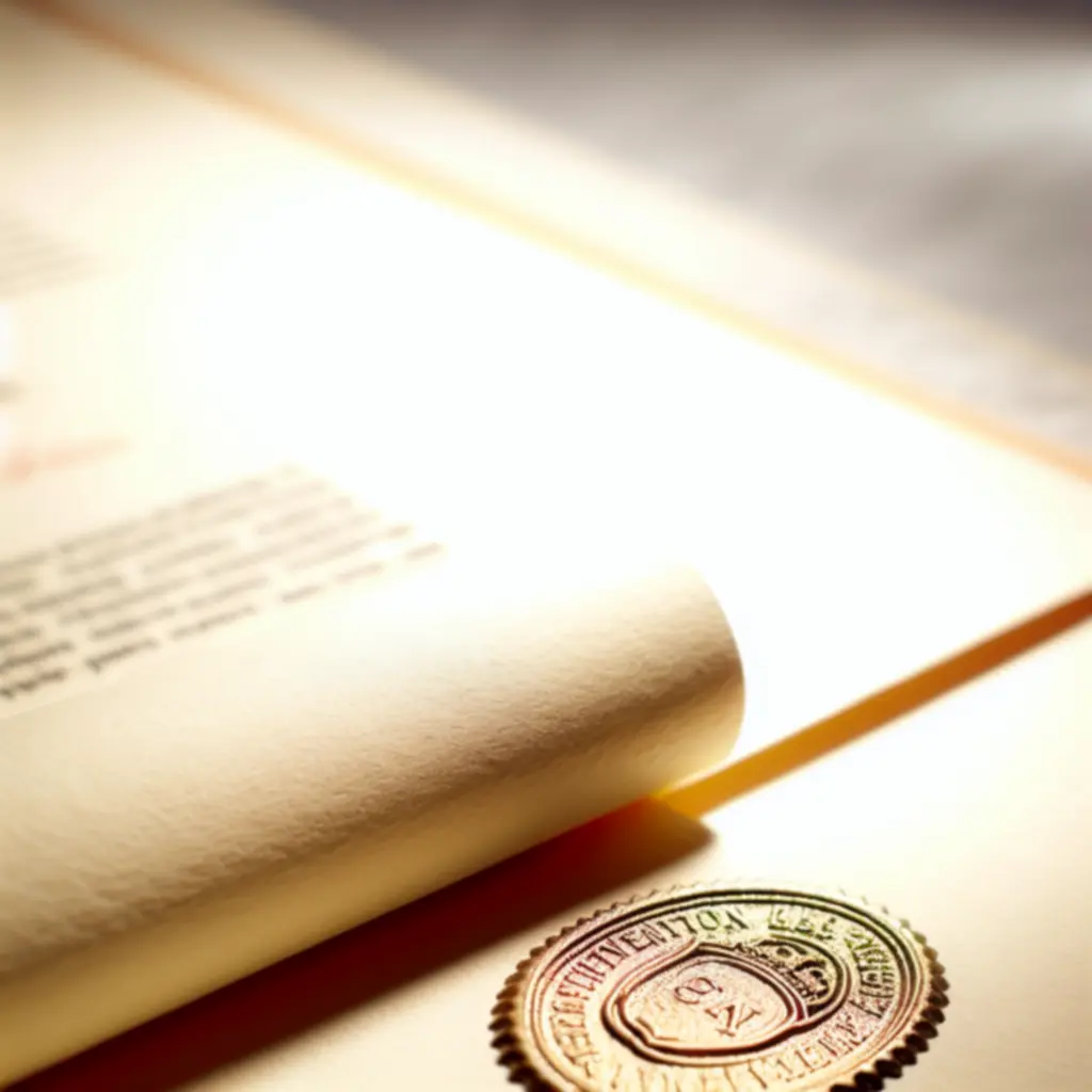 Fragment certyfikatu licencyjnego (zanonimizowany)