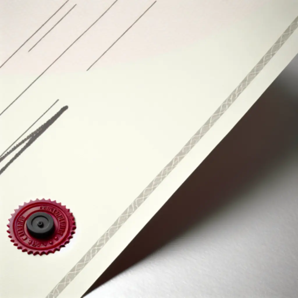 Fragment certyfikatu licencyjnego (zanonimizowany)