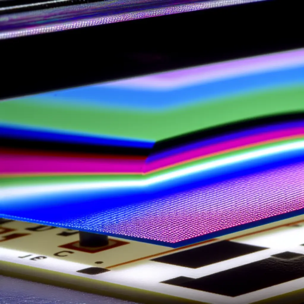 Vector gradient bezel