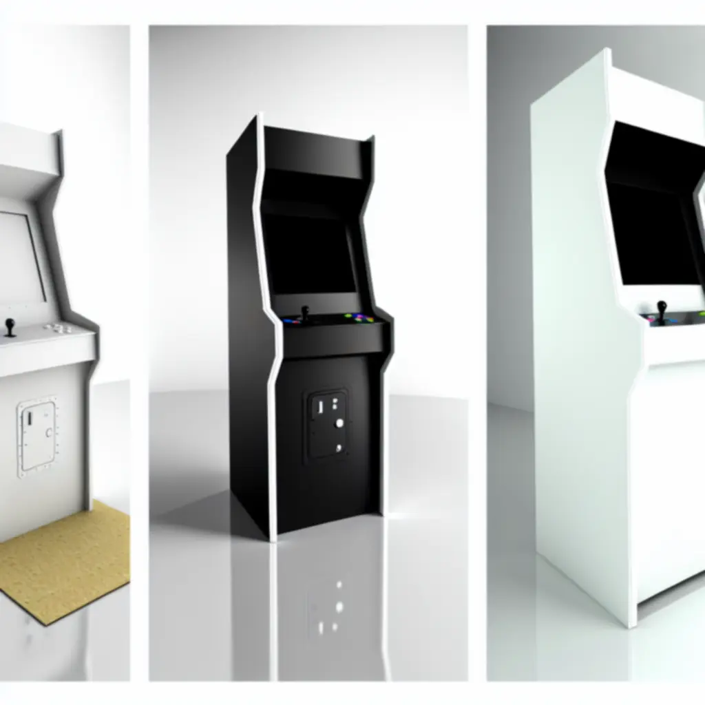 3-angle cabinet mock-up
