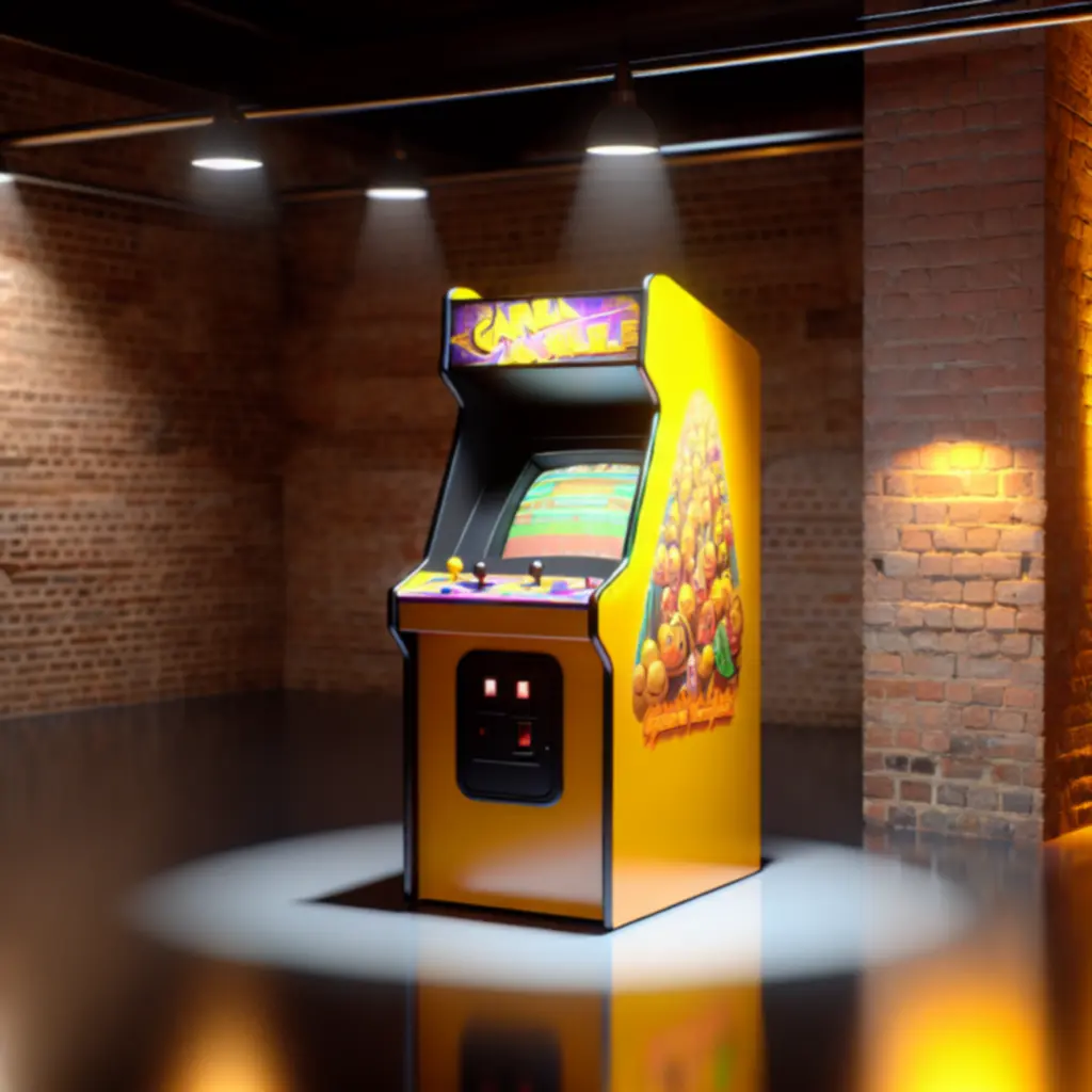 Restored Pac-Man Cabinet