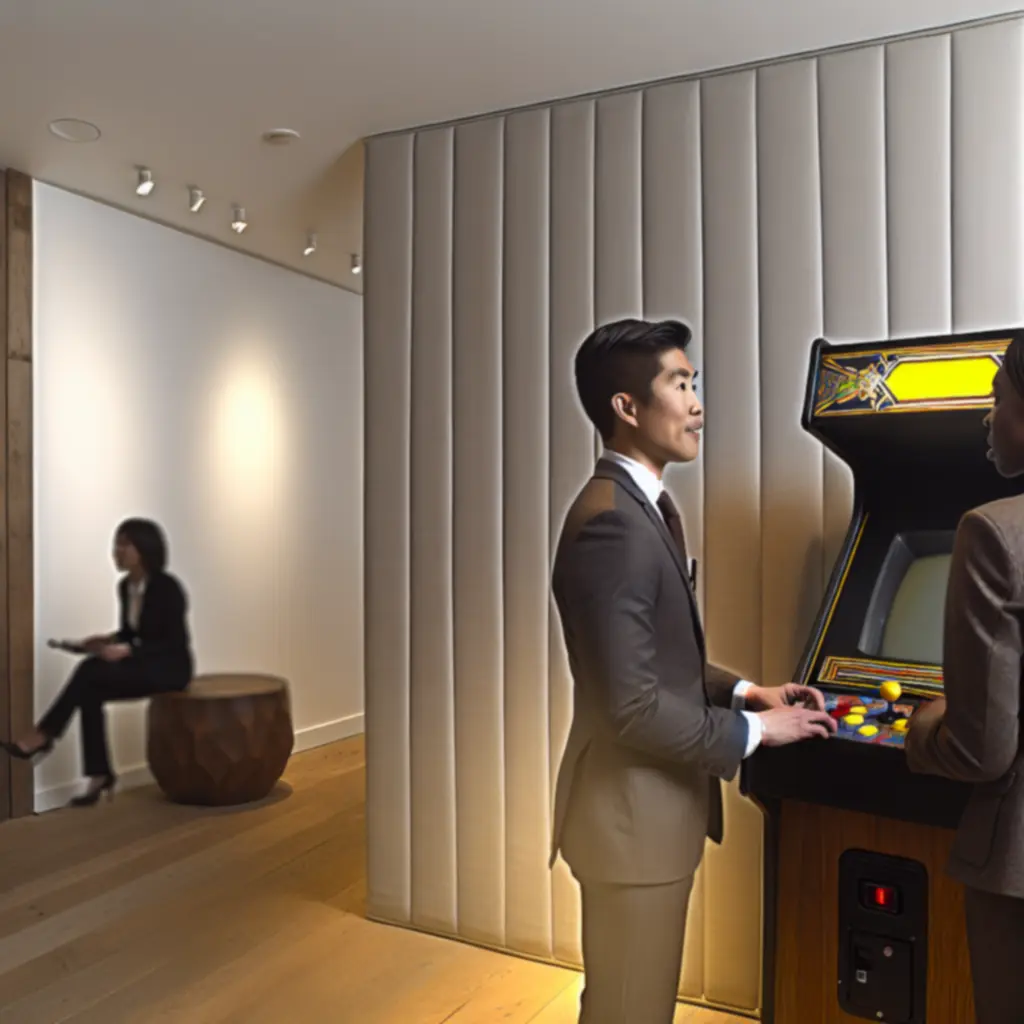 Monocle editors playing