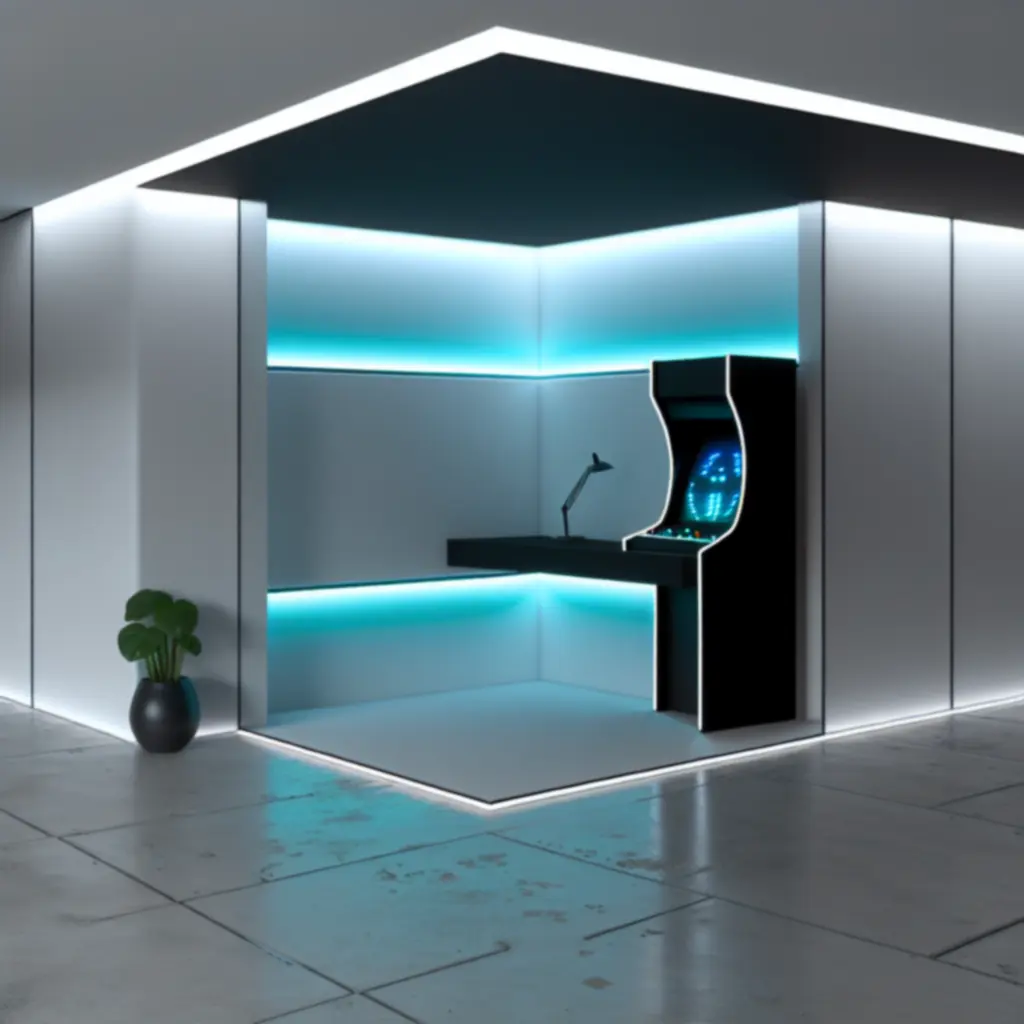 Cabinet in minimalist office